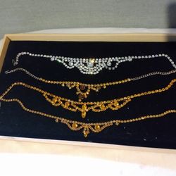 50s Rhinestone Necklaces 