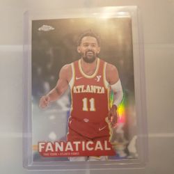 Trae Young Atlanta Hawks Fanatical Topps Chrome Case Hit Card