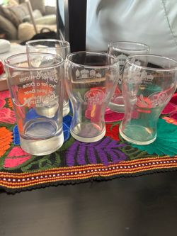 glass brewery tasting cups