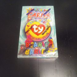 Unopened Box Of 1999 Beanie Baby Trading Cards
