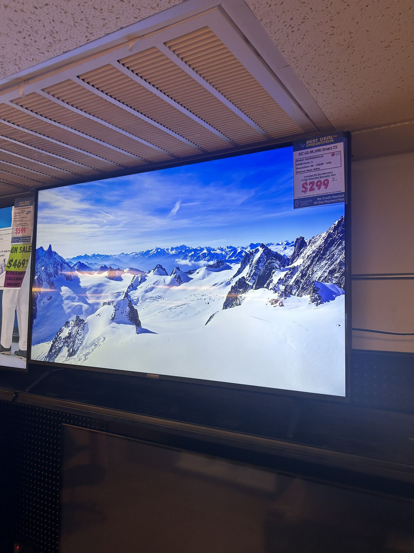 50” 4K UHD LED Smart TV