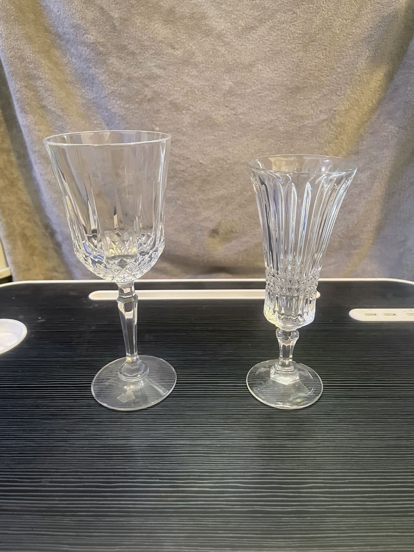 Vintage Crystal Cut Glasses