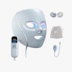 CryoGlow Under-Eye Cooling+LED Anti-Aging & Skin Clearing Face Mask