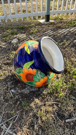Ceramic Large Flower Pot