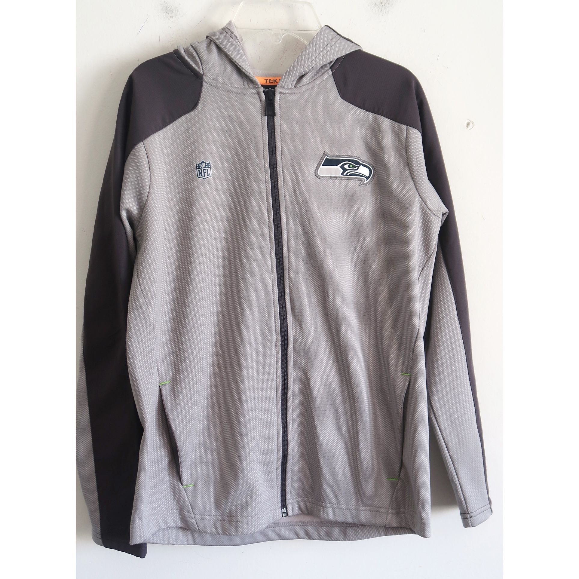 NFL Team Apparel Seattle Seahawks Zip-Up Hoodie - Size Youth