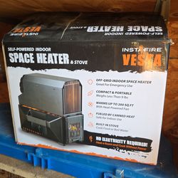 InstaFire Vesta Self-Powered Indoor Space Heater & Stove.