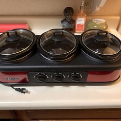 Bella Triple Slow Cooker