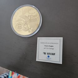 Classic Eagles Huge Coin American Mint