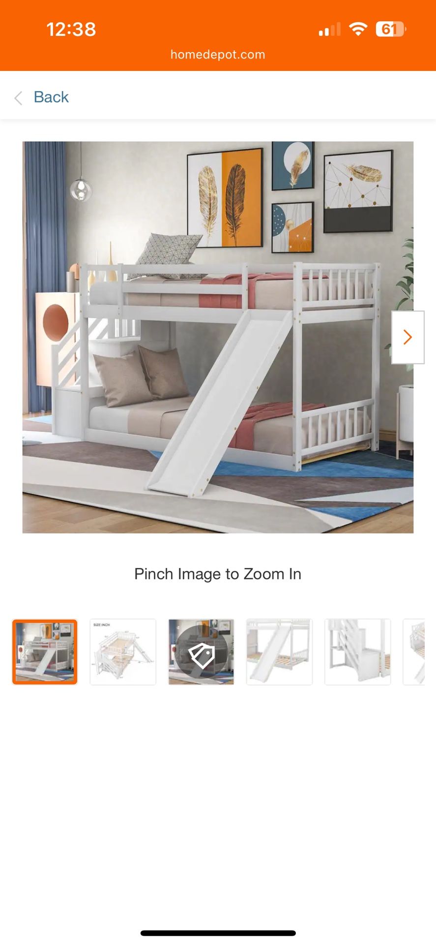 Bunk Bed Twin Camas Literas 