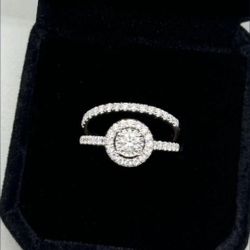 Ladies Diamond Ring 14k 