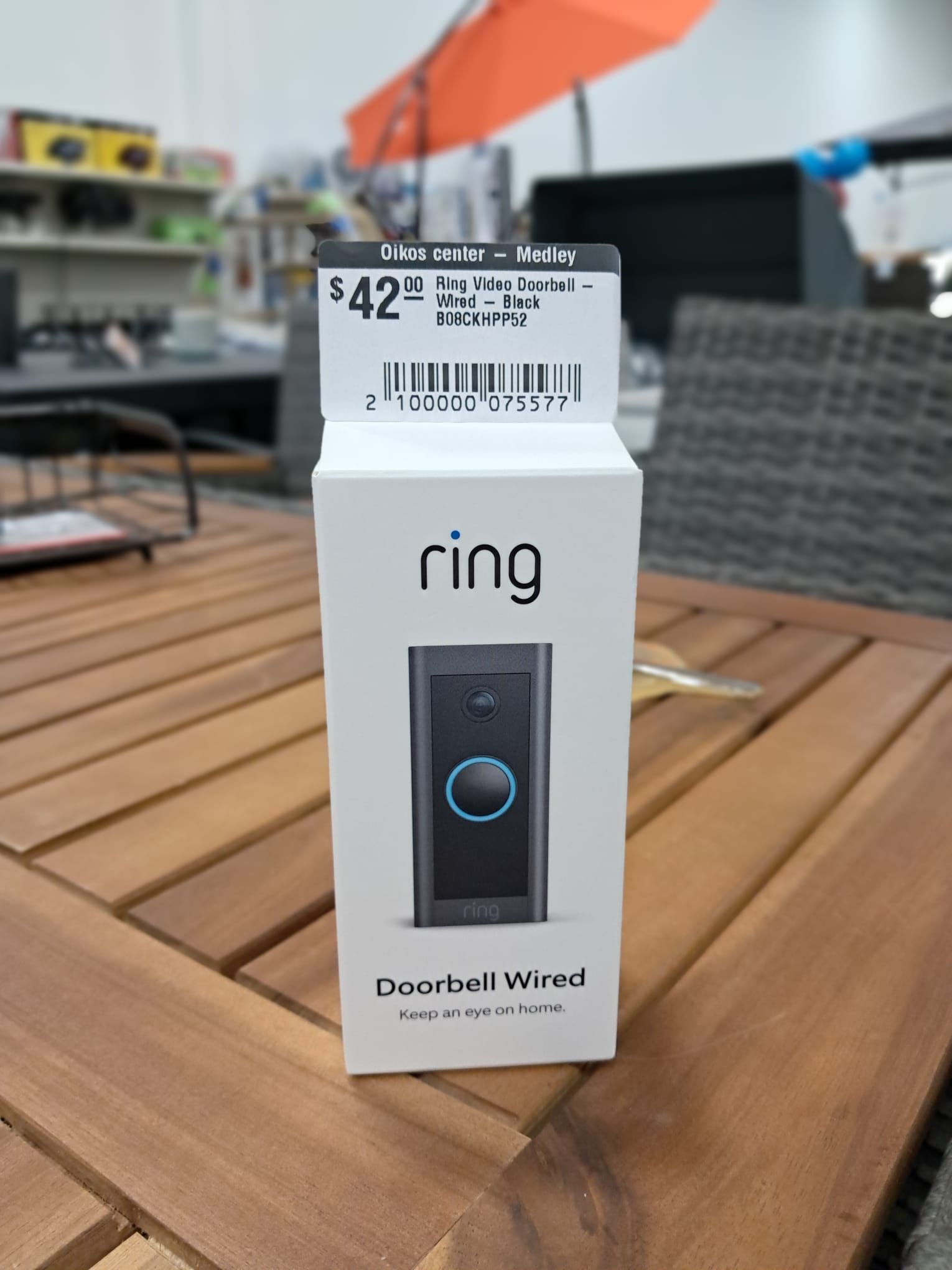 Ring Video Doorbell Wired - Timbre Video
