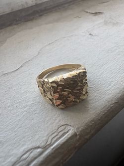 10K Nugget Ring