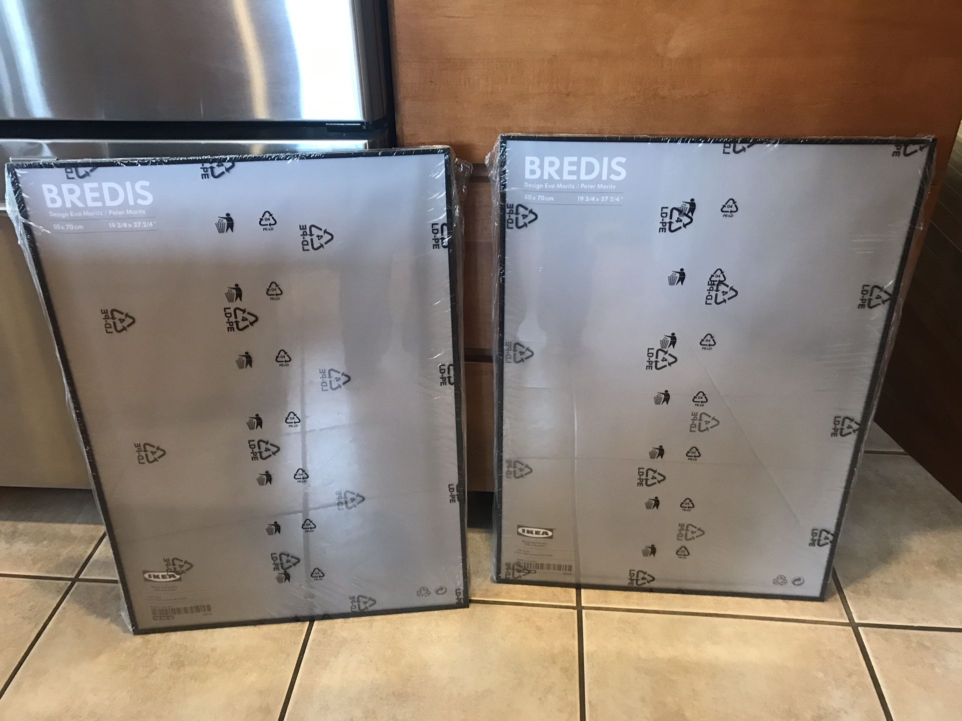 2 New IKEA Bredis Poster Frames