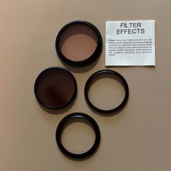Camera Lens Neutral Density Filters 52mm with Step Up Rings