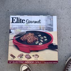 Elite Gourmet Electric Indoor Grill