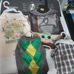 Like New Small To Large Pet Clothes
