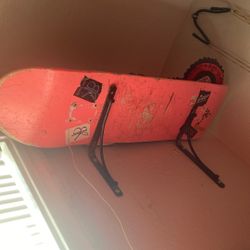 Skateboard Wall Shelf/can Also Be Skated As A Normal Board