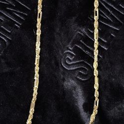 5mm 22" Gold Filled Milano Chain