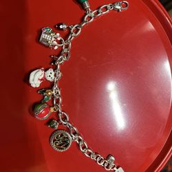 Brighton Christmas Charm Bracelet Brand New With Tags