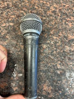 Shure SM58 microphone