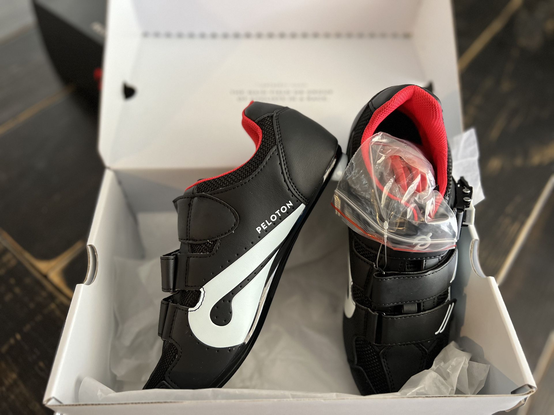 New / Never Used Peloton Cycling Shoes for Peloton Bike and Bike+ with Delta-Compatible Bike Cleats - Size 8.5 / 39
