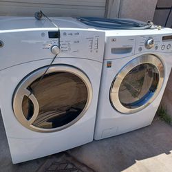 LG/ GE Washer and Dryer Set up Good Working condition 
