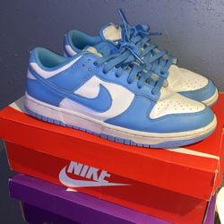 University Blues Nike Dunks