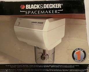 Black & Decker Mini Food Processor/Grinder Spacemaker Under Cabinet