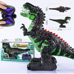 Brand New Christmas Gift Dinosaur Toy With Remote Control, Light And Sound