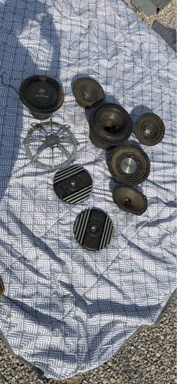 Mixed Lot of Car Audio Speakers