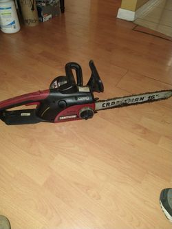 Craftsman electric chainsaw