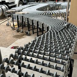 Best Flex 200 Expandable Flexible Gravity Skatewheel Conveyor 64 ft L x 2 ft W