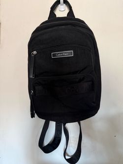 Calvin Klein Black Nylon Backpack