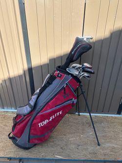 Mens left hand golf club set