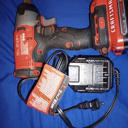 Like New Craftsman Drill Battery And Charger 