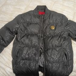 Pavini Puffer Black Jacket