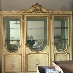 Antique Dining Display Cabinet 