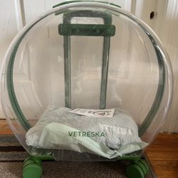 Pet Carrier With Wheels Pick Up Only Due To Size