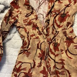 $5 Small Floral Jumpsuit 