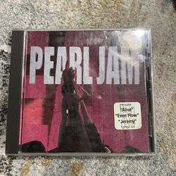 Pearl Jam Ten Original 1991 print Case