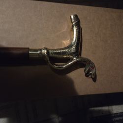 Brass Cobra Head Cane 