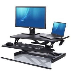 Seville Classics airLIFT PRO Sit To Stand Pneumatic Desk Riser $50