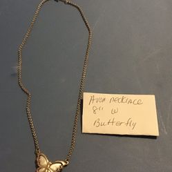 Vintage.  Avon Butterfly Necklace   $15