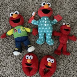 Elmo Slippers And Talking Toys