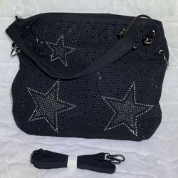 Star Purse With Gunmetal Hardware 