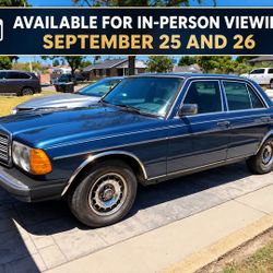 1985 Mercedes-Benz 300d turbo diesel w123