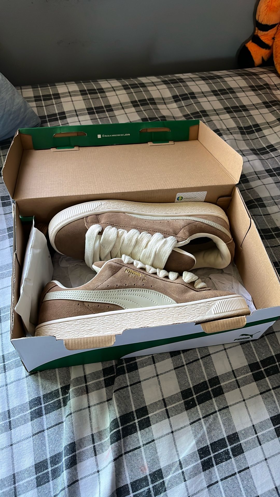 Puma Suede Xl Coffee Desert Color