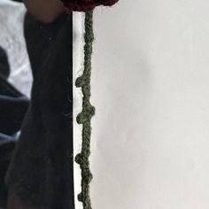 Handmade Crochet Rose Vine 
