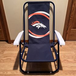 Denver Broncos Adjustable Folding Chair 