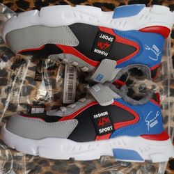 Warm Plus Fleece  Sneakers. Sport ShoesSize 4big Kids